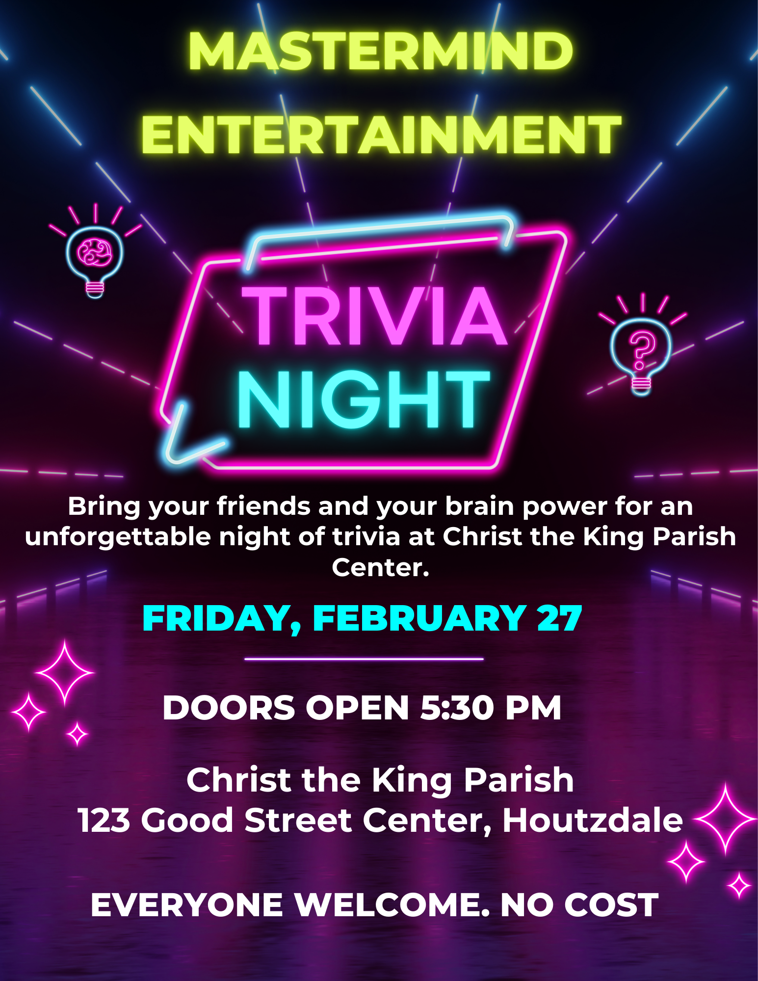 Mastermind Trivia Night